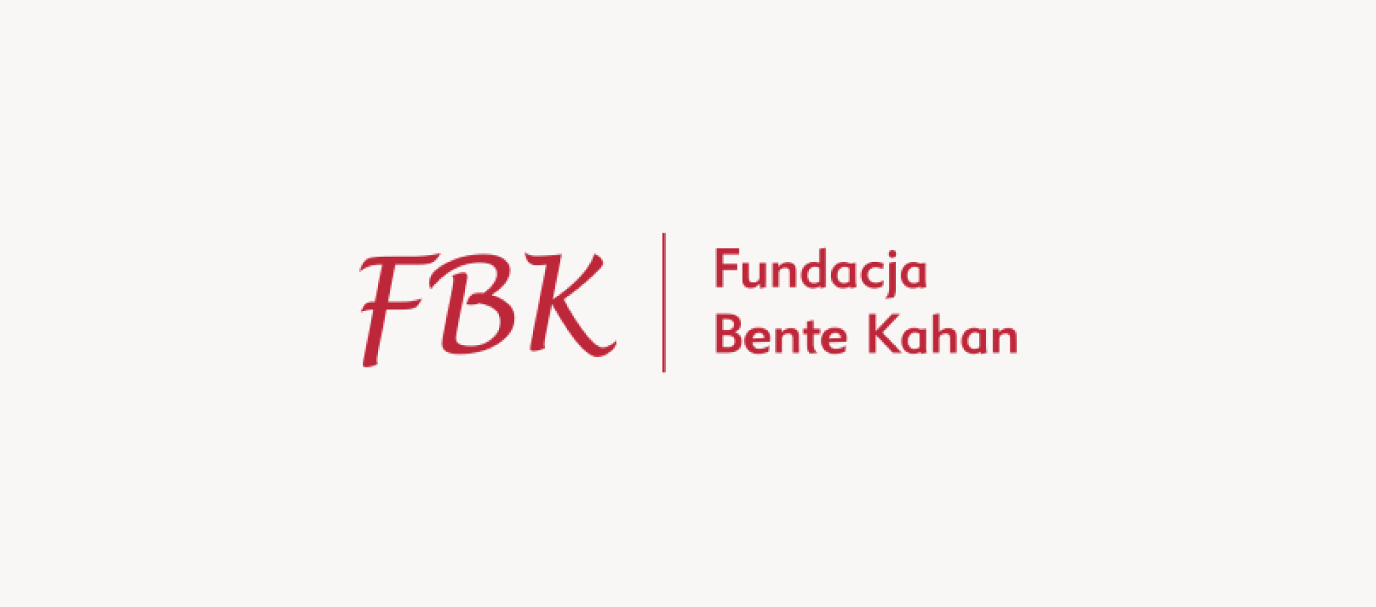 Logo Fundacji Bente Kahan
