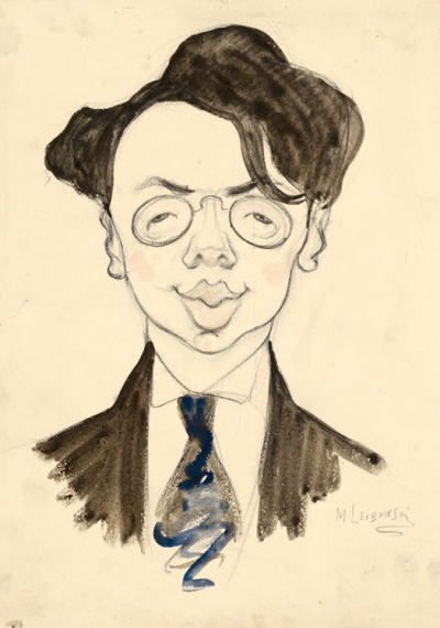 Mojżesz Lejbowski, Karykatura Grafmana, 1913 (No T-627).