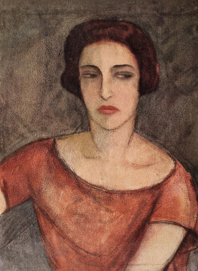 „Młoda kobieta”, 1931 rok, <br>domena publiczna
