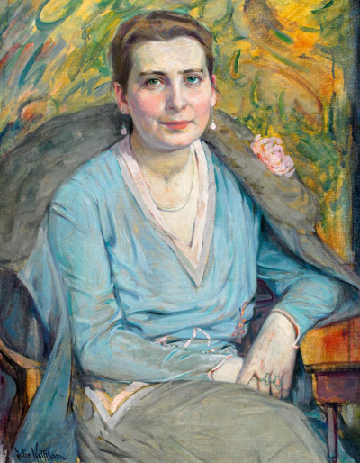 „Portret Marty Baedeker”, ok. 1929 r., <br> domena publiczna.
